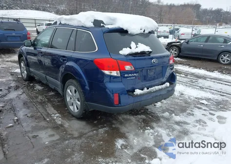 2011 Subaru Outback 2.5I Premium z USA, uszkodzony, nr VIN 4S4BRCGC8B3344060